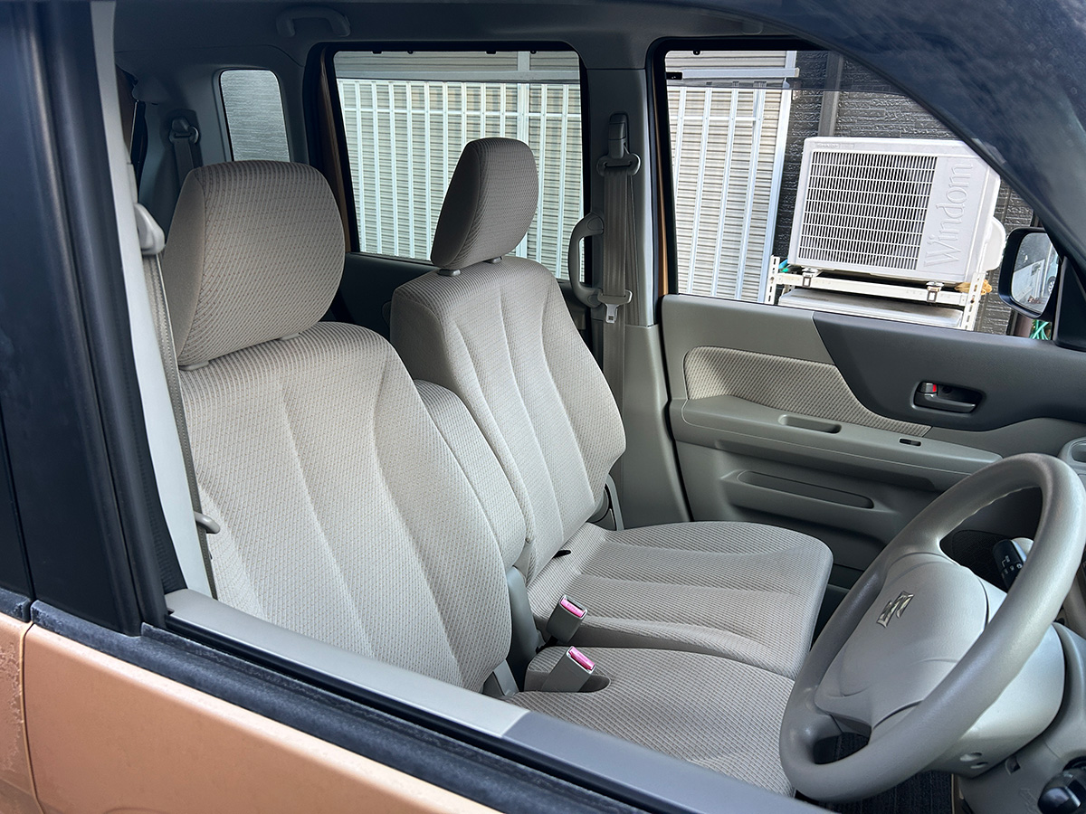 スズキ／スペーシア｜京都府・亀岡市で激安中古車や軽自動車をお探しなら、浅田自動車商会へ！お買い得な中古車を厳選しております。車検や定期メンテナンスもお任せください。