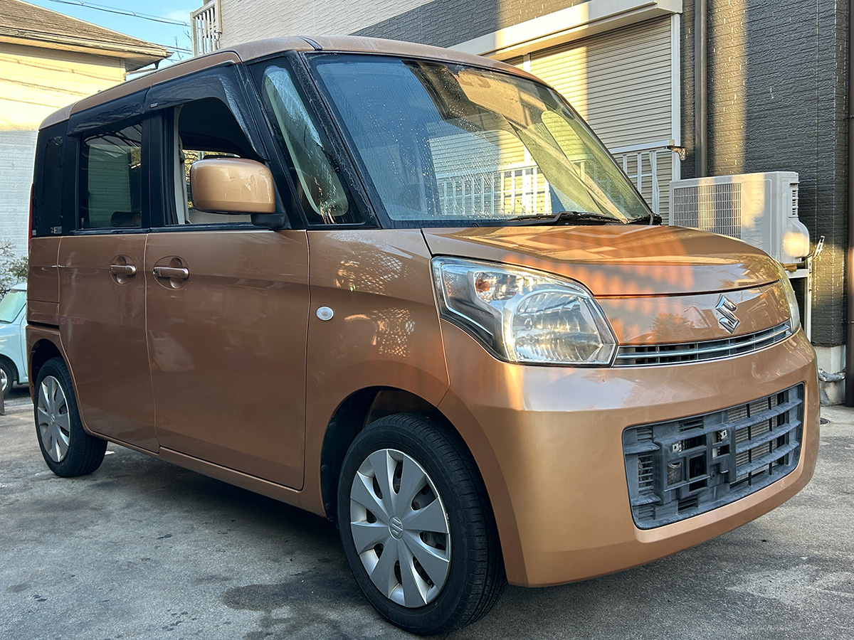 スズキ／スペーシア｜京都府・亀岡市で激安中古車や軽自動車をお探しなら、浅田自動車商会へ！お買い得な中古車を厳選しております。車検や定期メンテナンスもお任せください。