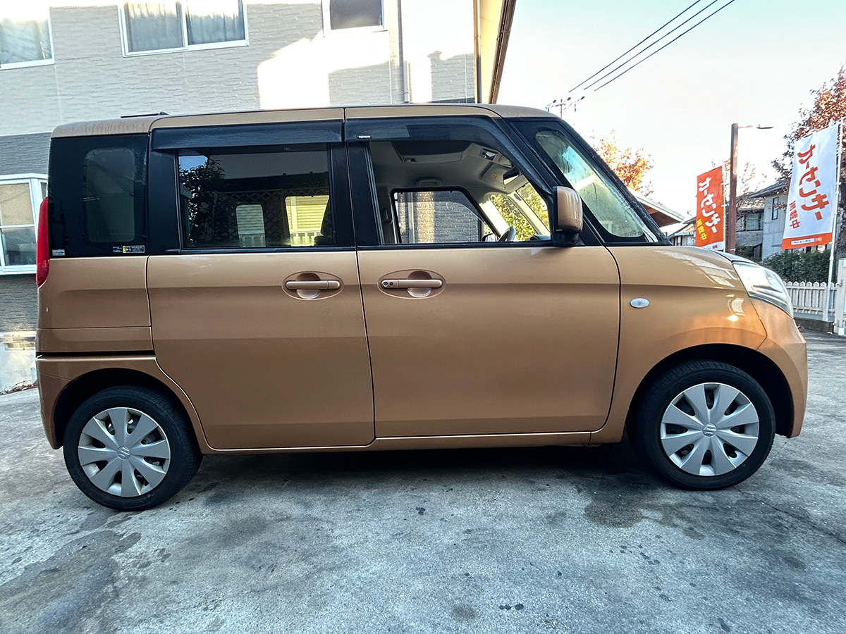 スズキ／スペーシア｜京都府・亀岡市で激安中古車や軽自動車をお探しなら、浅田自動車商会へ！お買い得な中古車を厳選しております。車検や定期メンテナンスもお任せください。