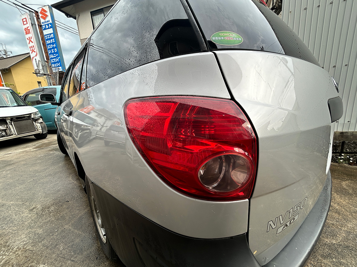 日産／NV150AD｜京都府・亀岡市で激安中古車や軽自動車をお探しなら、【浅田自動車商会】へ！お買い得な中古車を厳選しております。車検や定期メンテナンスもお任せください。