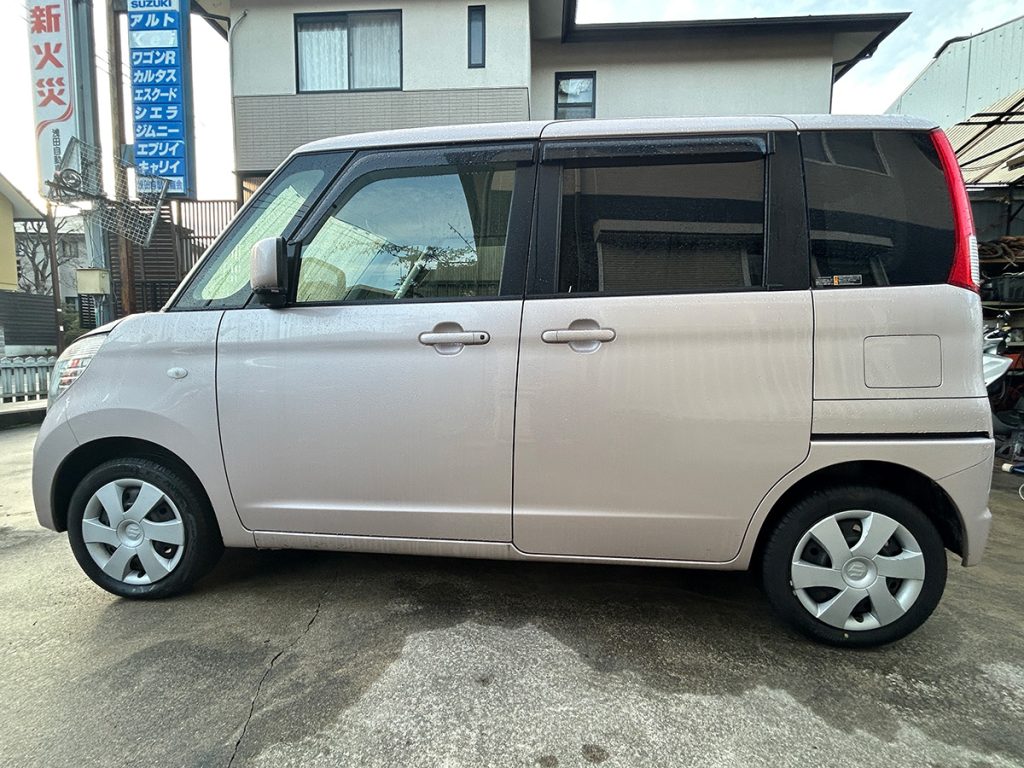 スズキ／パレット　660 X ドライブレコーダー 左パワースライドドア（ブルームピンクメタリック）｜京都府・亀岡市で激安中古車や軽自動車をお探しなら、【浅田自動車商会】へ！お買い得な中古車を厳選しております。車検や定期メンテナンスもお任せください。