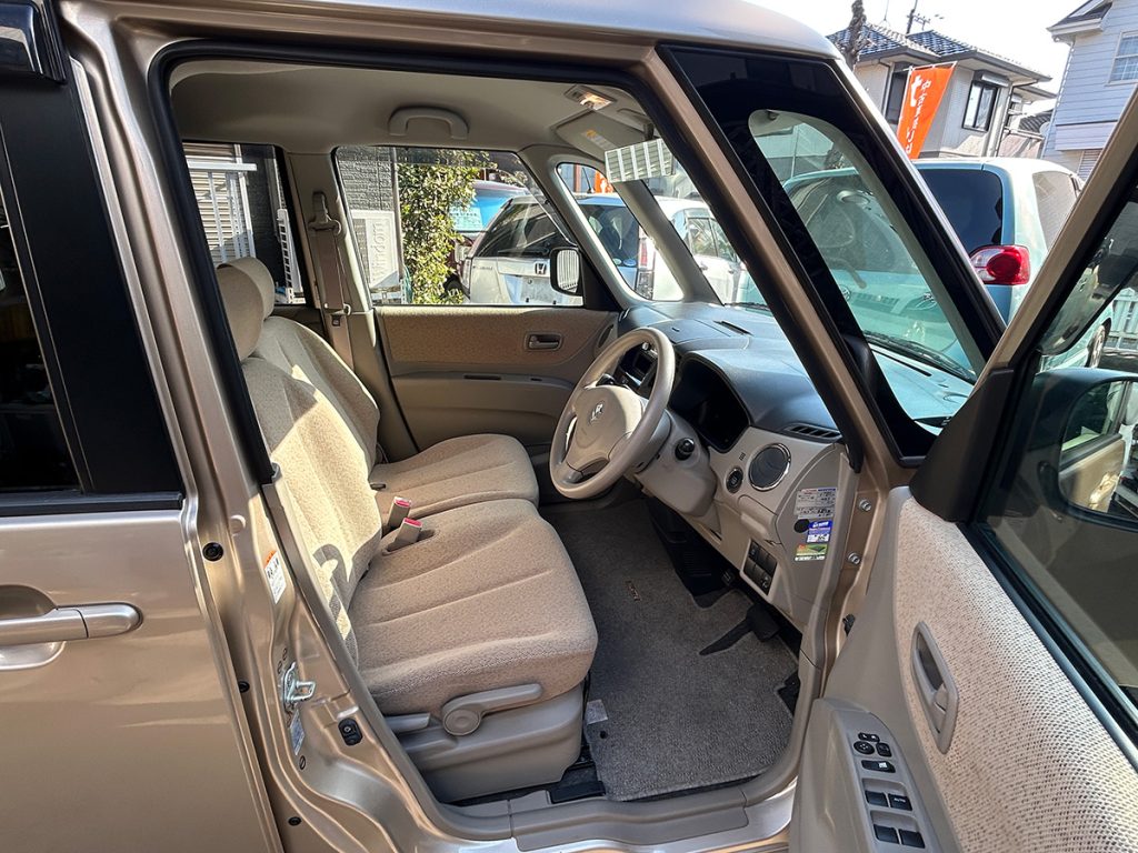 スズキ/パレット 660 X ドライブレコーダー ナビ ETC 左PSD (クリアベージュメタリック)|京都府・亀岡市で激安中古車や軽自動車をお探しなら、【浅田自動車商会】へ!お買い得な中古車を厳選しております。車検や定期メンテナンスもお任せください。