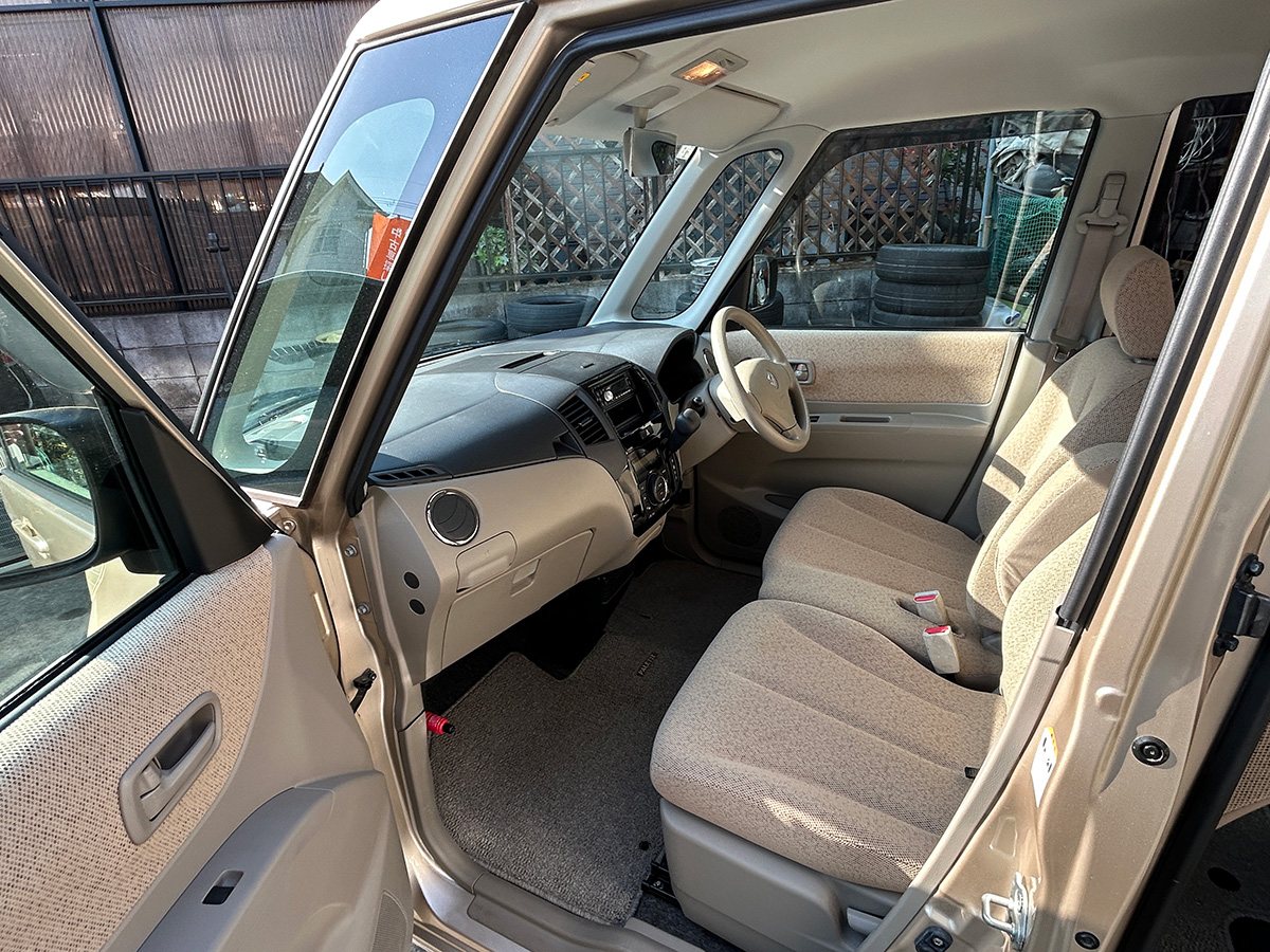 スズキ／パレット　660 X　ドライブレコーダー ナビ ETC 左PSD （クリアベージュメタリック）｜京都府・亀岡市で激安中古車や軽自動車をお探しなら、【浅田自動車商会】へ！お買い得な中古車を厳選しております。車検や定期メンテナンスもお任せください。