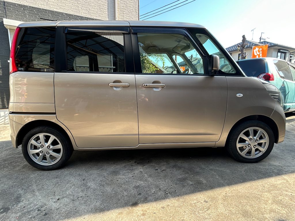 スズキ/パレット 660 X ドライブレコーダー ナビ ETC 左PSD (クリアベージュメタリック)|京都府・亀岡市で激安中古車や軽自動車をお探しなら、【浅田自動車商会】へ!お買い得な中古車を厳選しております。車検や定期メンテナンスもお任せください。