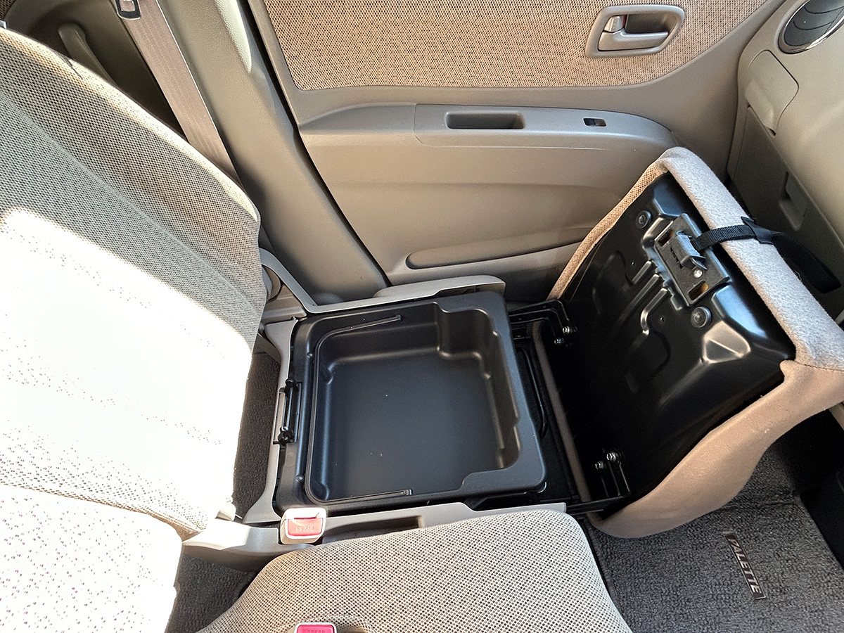 スズキ／パレット　660 X　ドライブレコーダー ナビ ETC 左PSD （クリアベージュメタリック）｜京都府・亀岡市で激安中古車や軽自動車をお探しなら、【浅田自動車商会】へ！お買い得な中古車を厳選しております。車検や定期メンテナンスもお任せください。