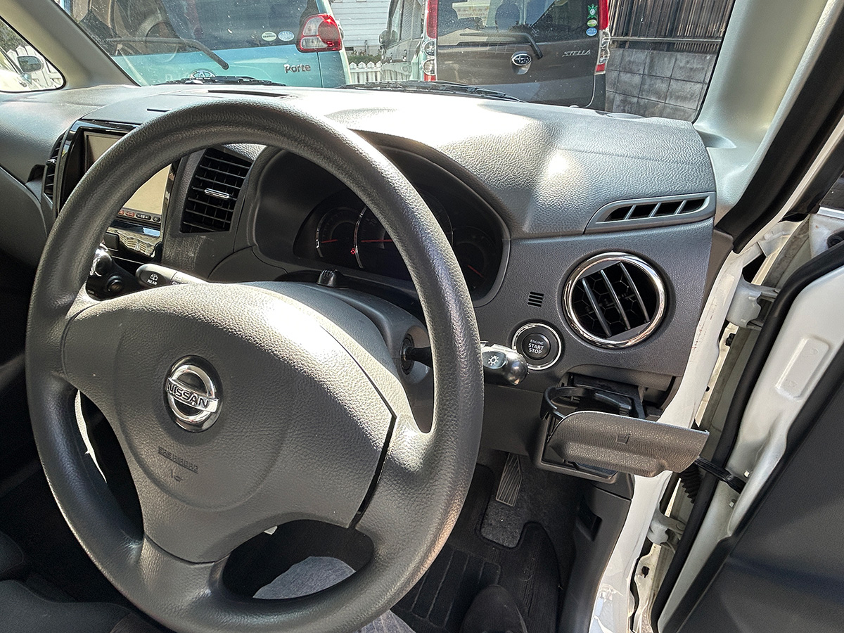 日産／ルークス　660 ハイウェイスター（スノーパールホワイト3コートパール）｜京都府・亀岡市で激安中古車や軽自動車をお探しなら、【浅田自動車商会】へ！お買い得な中古車を厳選しております。車検や定期メンテナンスもお任せください。