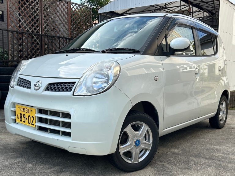 日産／モコ　660 E ショコラティエ　ナビ　ETC スマートキー （パール）