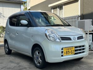 日産／モコ　660 E ショコラティエ　ナビ　ETC スマートキー （パール）