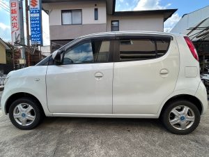 日産／モコ　660 E ショコラティエ　ナビ　ETC スマートキー （パール）