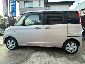 スズキ／パレット　660 X ドライブレコーダー 左パワースライドドア（ブルームピンクメタリック）｜京都府・亀岡市で激安中古車や軽自動車をお探しなら、【浅田自動車商会】へ！お買い得な中古車を厳選しております。車検や定期メンテナンスもお任せください。
